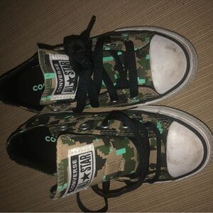 Kids Minecraft converse size 12